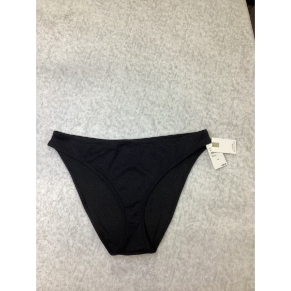 Good American Womens Black Bikini Bottom Swimsuit Size 3XL GSB001 BLACK001 NWT